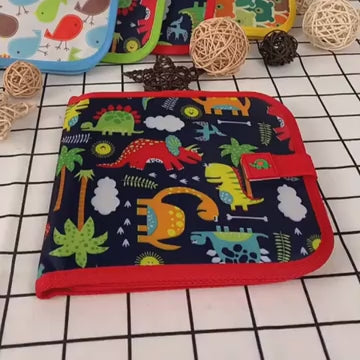 Erasable Doodle Book With 12 Watercolor Pen